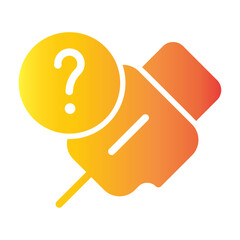 help Gradient icon