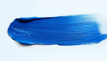 Brush paint stroke acrylic abstract background isolated vector. Blue creative texture design.water, texture, wave, 