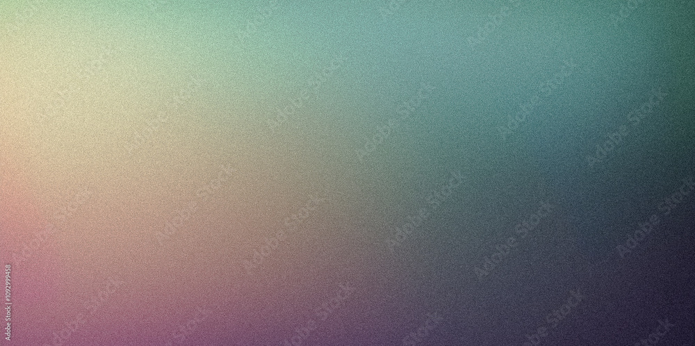 Poster smooth transition from green to purple creates a visually appealing textured background with a grain