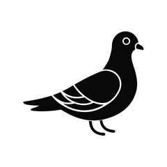 Cute Dove Vector Illustration - Adorable Bird Design

