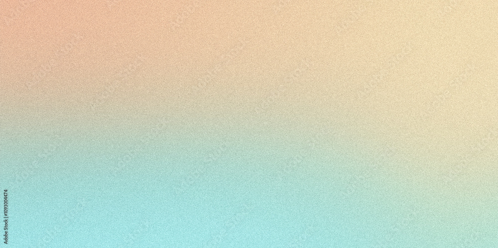 Poster create a calming gradient from peach to turquoise, ideal for backgrounds and design projects