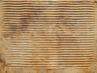 Textured Corrugated Cardboard Background