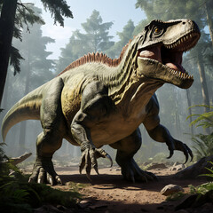 Fototapeta premium dinosaurs: Giganotosaurus 
