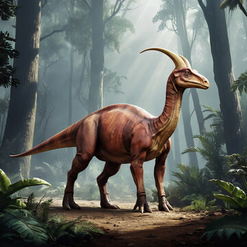 dinosaurs: Parasaurolophus 