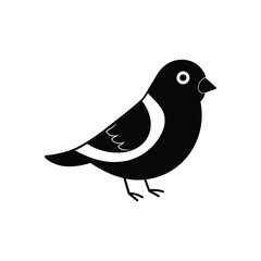 Cute Canary Vector Illustration

