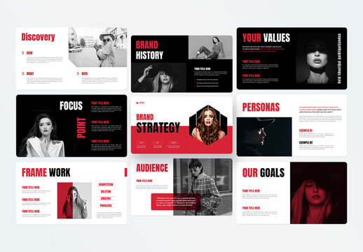 Minimal Brand Strategy Presentation Template