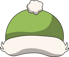 Christmas Santa Hat Decoration For Templet Element Design