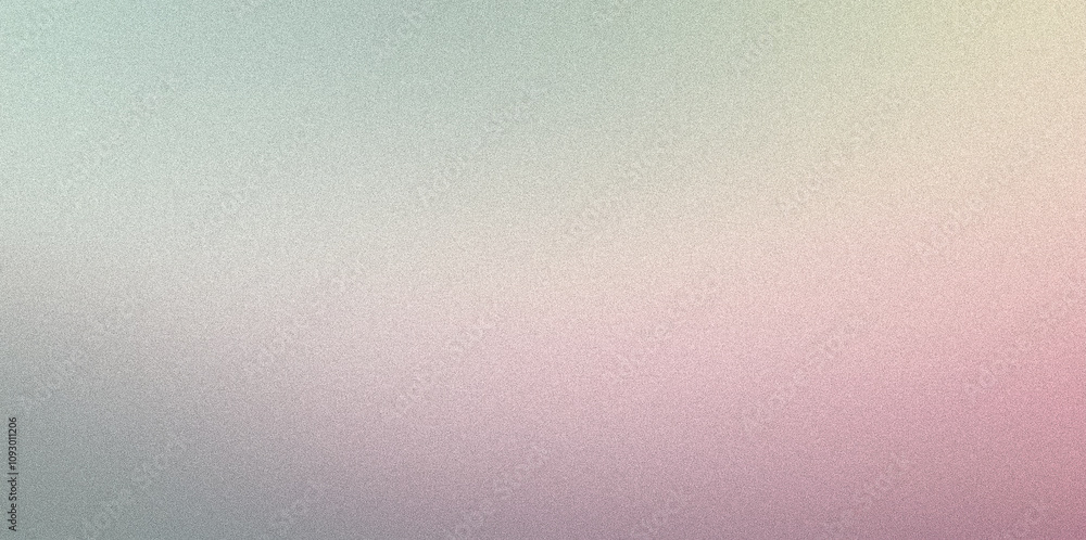 Poster soft gradient transition from green to pink, adding a subtle textured background for versatile desig
