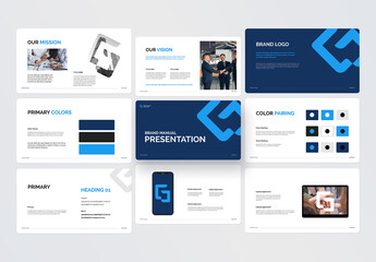 Brand Manual Guideline Presentation Template