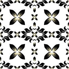 seamless flowers pattern for fabric
