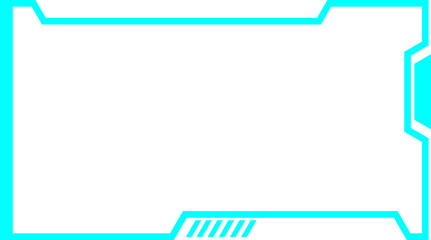 Futuristic Line Frame Tech