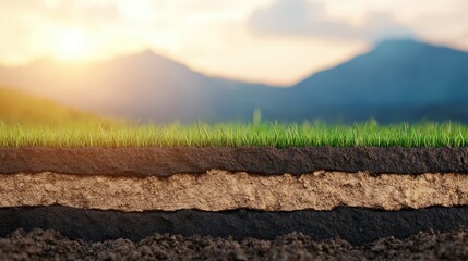 Exploring earth's geothermal potential a landscape view of nature's power outdoor environment gigapixel standard