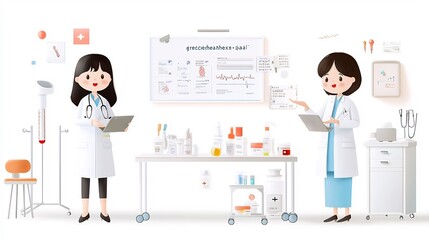 Genetic Counselor Discussing Personalized Genomic Data with Patient