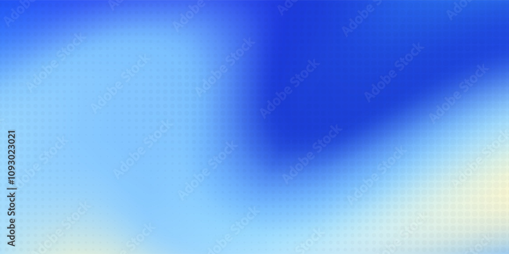 Aufkleber beautiful flowing summer color abstract background. sky blue and cream gradient mesh background. ref