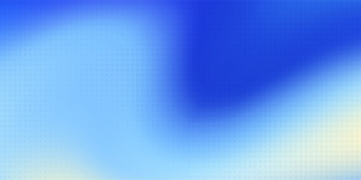 Beautiful Flowing Summer Color Abstract Background. Sky blue and cream gradient mesh background. Refreshing abstraction artwork. Vector Illustration.