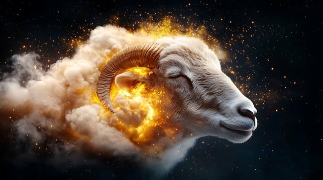 An ethereal Aries embodies a fiery and independent spirit, known for their assertiveness and courage in facing challenges head on.