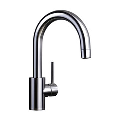 Modern kitchen faucet design home improvement product showcase stylish close-up