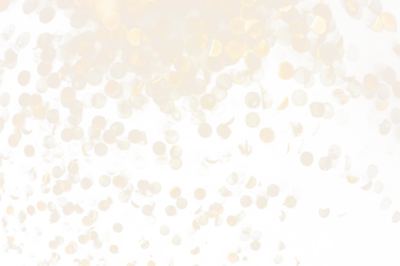 bright bokeh light blur effect overlay isolated on white or transparent png