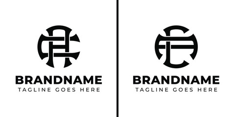 Letters AC and CA Monogram Logo, suitable for business with CA or AC initials