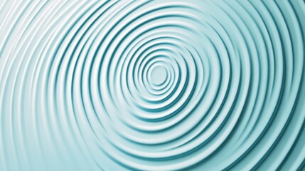 A modern light blue background with bold concentric circles and linear details creating a vibrant, ripple-like effect. The geometric stripe design is both clean and dynamic,