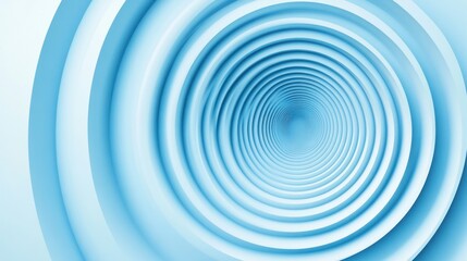 A modern light blue background with bold concentric circles and linear details creating a vibrant, ripple-like effect. The geometric stripe design is both clean and dynamic,