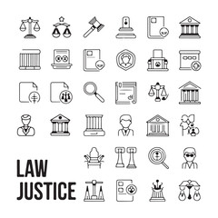 Customizable Icon Design Bundle for Digital Platforms