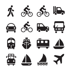 Customizable Icon Design Bundle for Digital Platforms