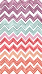 Pastel chevron patterns with texture hand drawing