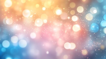 Obraz premium Blurred background in pastel colors light blue abstract