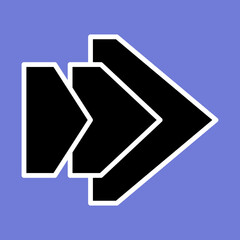 Arrow Righticon Design