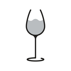 Wine Glass Logo Template