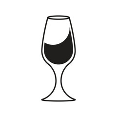 Wine Glass Logo Template
