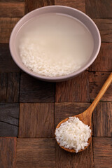 rice water
