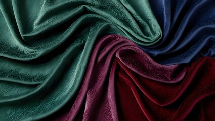 silk fabric background