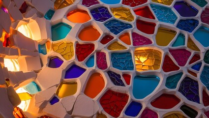colorful mosaic background