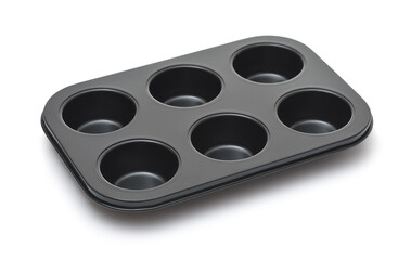 Empty muffin tin tray