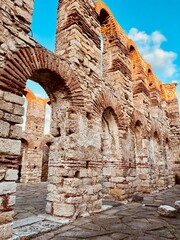 ancient ruins of an castle in Bulgaria