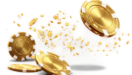 Golden Casino Chips