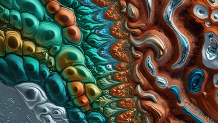 background with bubbles