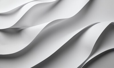 Fototapeta premium Textured white paper with a calm mood, representing creativity, on a light background