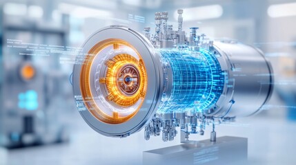 Nuclear fusion model overview laboratory 3d visualization science environment technical insights