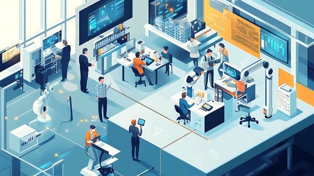 Safe and flexible robots performing tasks in a shared workspace with people 