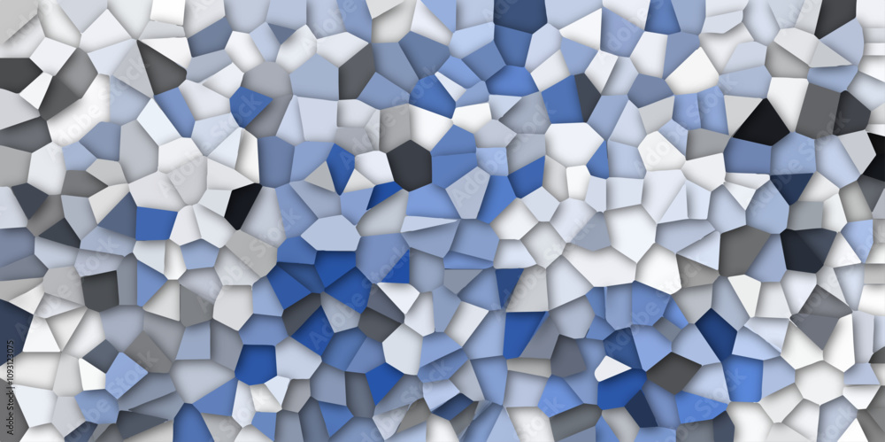 Poster abstract colorful background with triangles mosaic pattern vector backdrop with hexagons. multicolor