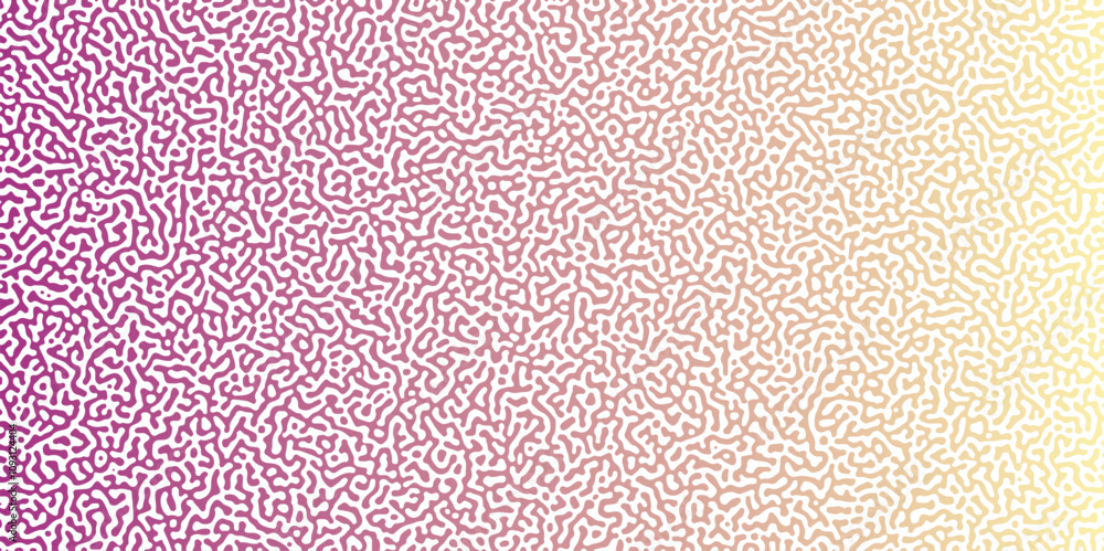 Poster gradient noise line abstract spread geometric background. monochrome turing reaction background. abs