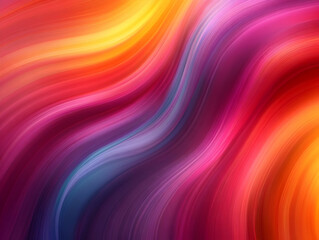 Obraz premium Abstract Background - Colorful Swirls of Orange, Pink, and Purple