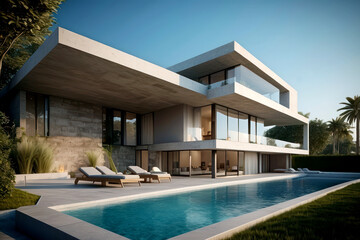 Modern luxury villa