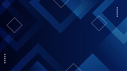 Blue Vector Gradient Abstract Background With Shapes Elements. For Background, Banner, Pamphlet, Certificate and Presentation