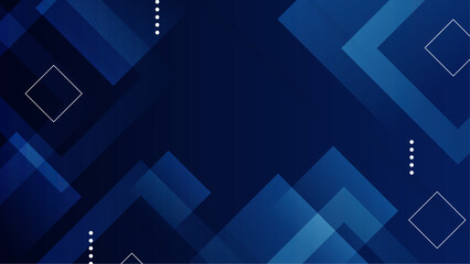 Blue Vector Minimalist Simple Abstract Geometric Background. For Background, Banner, Pamphlet, Certificate and Presentation