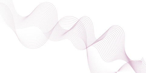 Abstract wave blend lines on transparent background. Design for banner, wallpaper, background and many more. Undulate Grey Wave Swirl, frequency sound wave, twisted curve lines with blend effect.	
