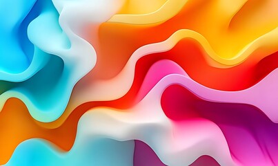 Abstract art piece generated by AI, modern, vibrant colors, digital painting, unique

